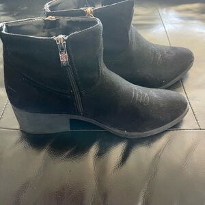 Wanted Black Ankle Booties